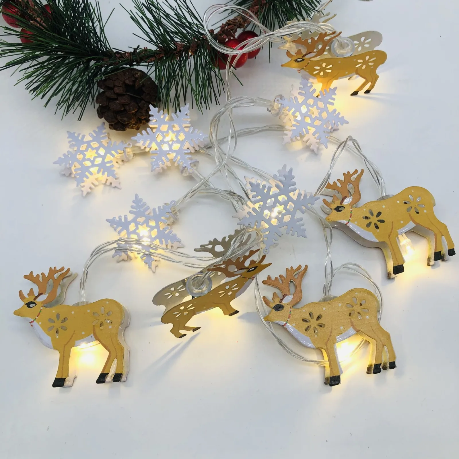 Multiple Styles Christmas Night Light Snowman Xmas Tree Elk Garland String Light Home Christmas Decor Noel New Year Fairy Light
Multiple Styles Christmas Night Light Snowman Xmas Tree Elk Garland String Light Home Christmas Decor Noel New Year Fairy Light