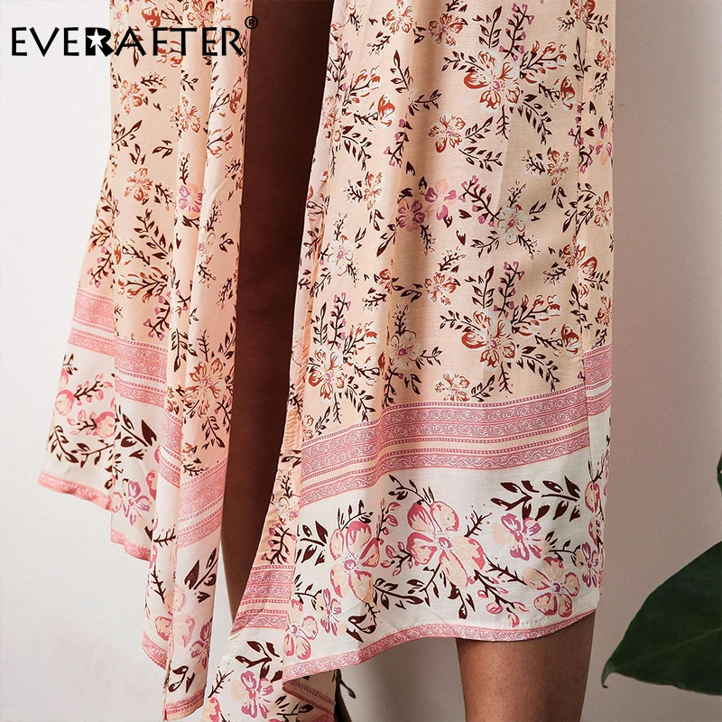 EVERAFTER 2020 Beach Cover Up Bohemian Floral Print Long Kimono Women Chiffon Shirt Summer Holiday Beachwear Loose Pink Tops
EVERAFTER 2020 Beach Cover Up Bohemian Floral Print Long Kimono Women Chiffon Shirt Summer Holiday Beachwear Loose Pink Tops