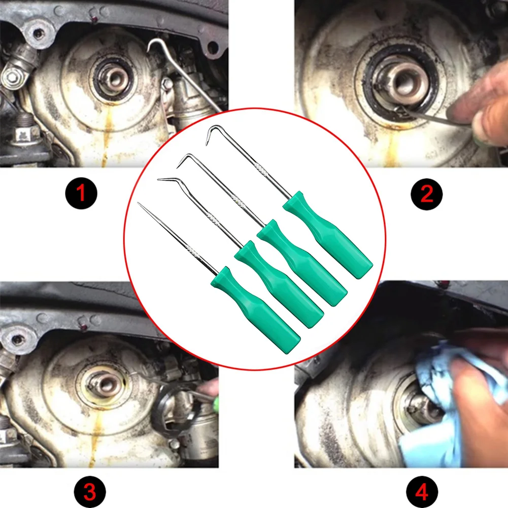 New Hot 4 Pcs 140mm Car Auto Vehicle Oil Seal Screwdrivers Set O-Ring Seal Gasket Puller Remover Pick Hooks Tool Car Accessories
New Hot 4 Pcs 140mm Car Auto Vehicle Oil Seal Screwdrivers Set O-Ring Seal Gasket Puller Remover Pick Hooks Tool Car Accessories