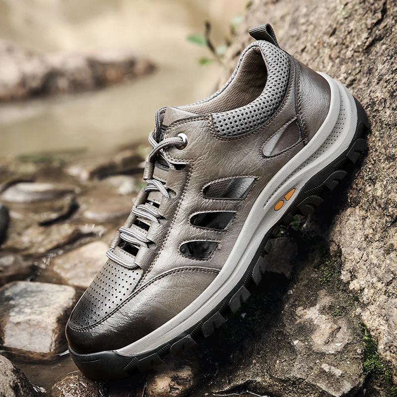Men's hiking shoes wading sandals breathable rubber sole non-slip lightweight hiking shoes men's lace-up hiking shoes size 38-47
Men's hiking shoes wading sandals breathable rubber sole non-slip lightweight hiking shoes men's lace-up hiking shoes size 38-47