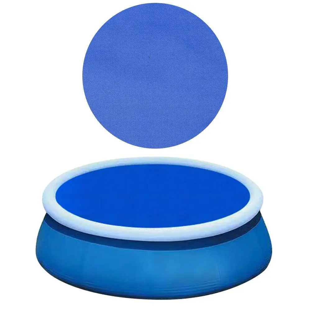 Round Swimming Pool Cover Oxford Cloth Heat Shield Dust Pool Cover Outdoor UV-resistant Dustproof Floor Rain Cloth Mat Cover #W0 
Round Swimming Pool Cover Oxford Cloth Heat Shield Dust Pool Cover Outdoor UV-resistant Dustproof Floor Rain Cloth Mat Cover #W0