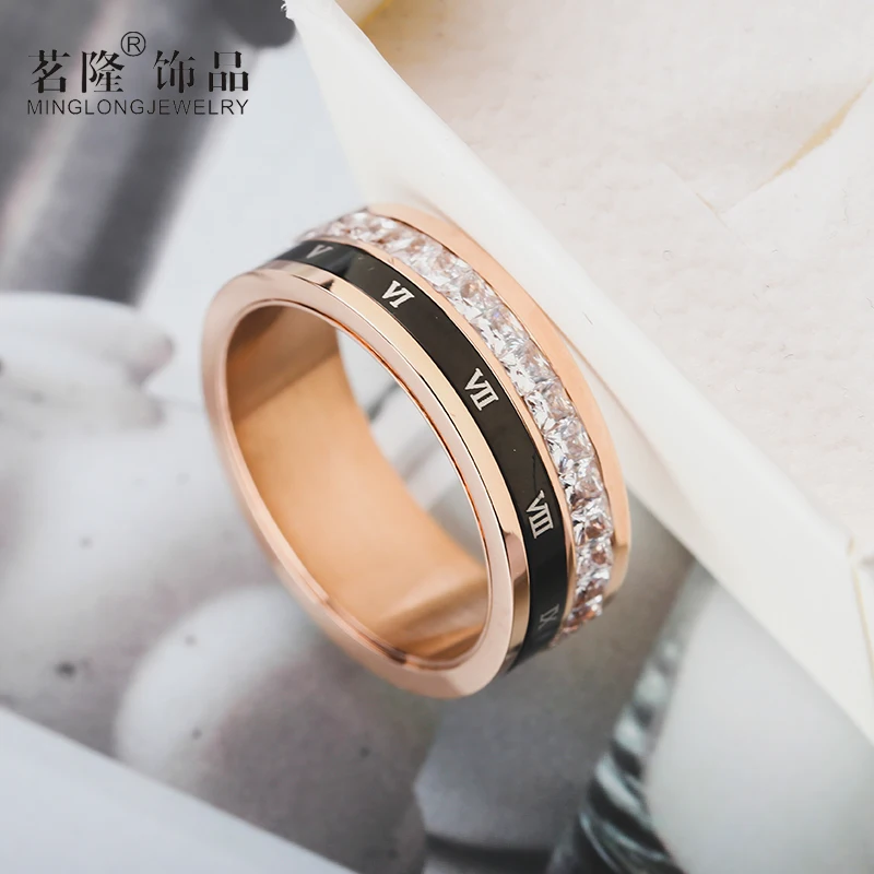Фото Лидер продаж модные кольца новый модный дизайн для женщин свадебные женские