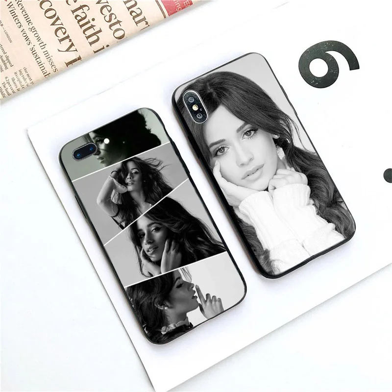 HOUSTMUST Camila Cabello Photo print Soft phone case for iphone 11 7 8 plus pro XS max XR X 6 6S 5S SE 5 TPU cover shell Coque
HOUSTMUST Camila Cabello Photo print Soft phone case for iphone 11 7 8 plus pro XS max XR X 6 6S 5S SE 5 TPU cover shell Coque