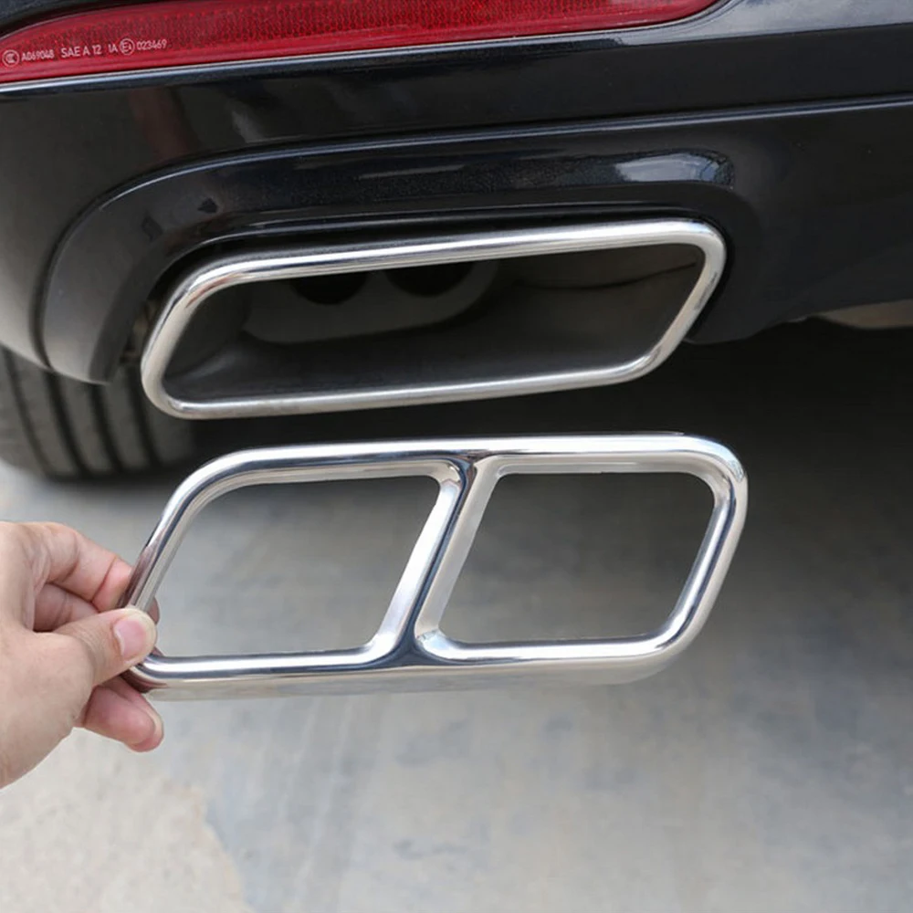 Car Rear Exhaust Tail Pipe Cover Trim For Mercedes Benz S R Class W222 Coupe W251 10-17 GL Class X166 13-15 AMG Muffler Part
Car Rear Exhaust Tail Pipe Cover Trim For Mercedes Benz S R Class W222 Coupe W251 10-17 GL Class X166 13-15 AMG Muffler Part