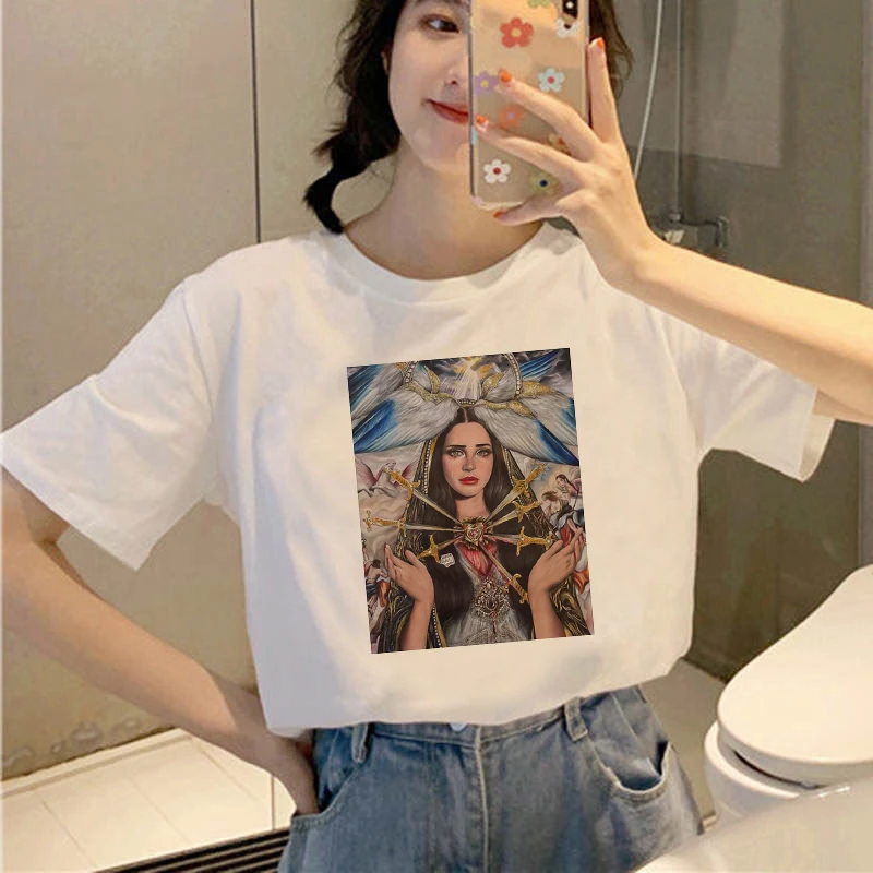 Female avatar Kawaii White T Shirt Sexy girl Short-sleeved fashion casual Tshirt beautiful girl
Female avatar Kawaii White T Shirt Sexy girl Short-sleeved fashion casual Tshirt beautiful girl