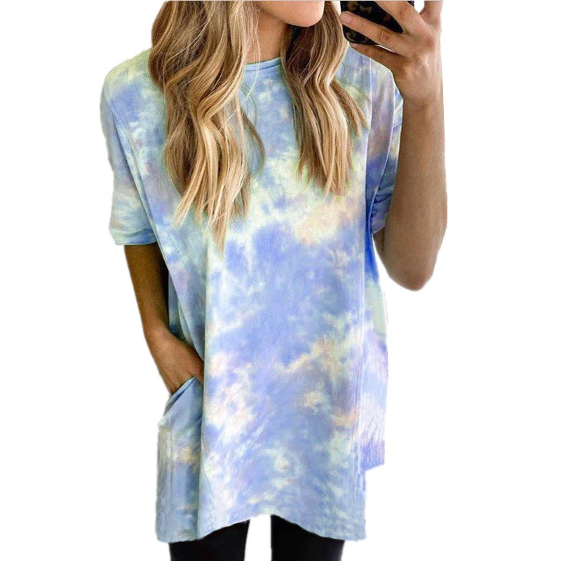 Summer Dress Loose Gradient Short Sleeve Women Dress Casual Mini Dress O Neck Beach Women Clothing Women Dress Vestidos
Summer Dress Loose Gradient Short Sleeve Women Dress Casual Mini Dress O Neck Beach Women Clothing Women Dress Vestidos