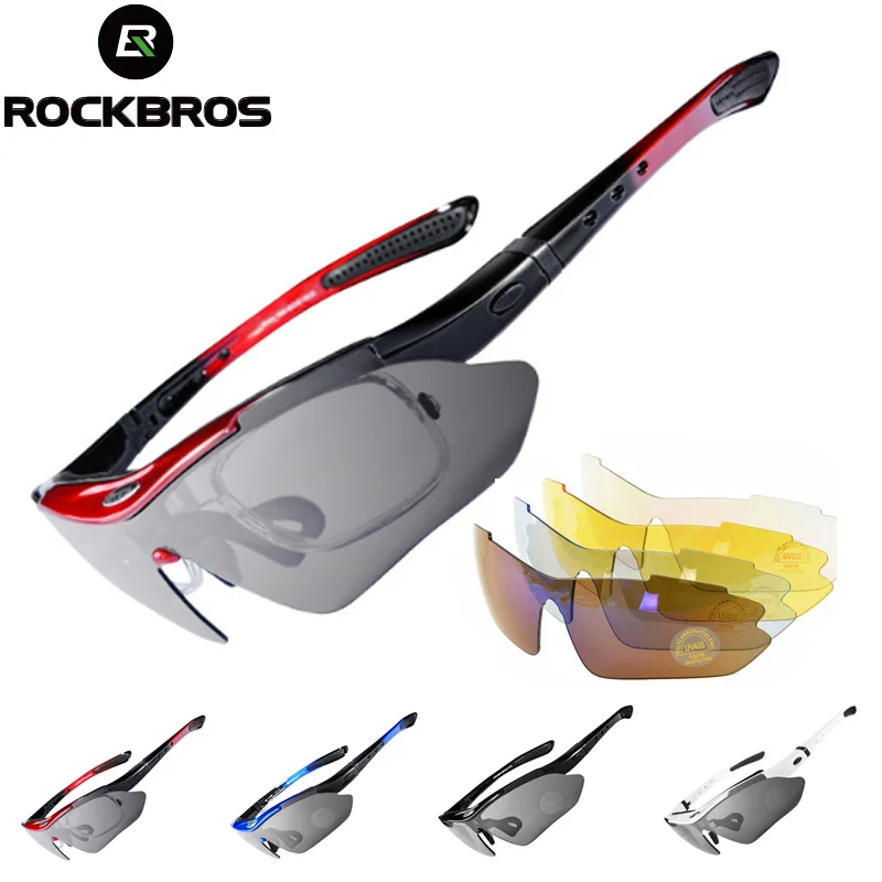 Очки велосипедные ROCKBROS с 5 линзами, Поляризованные, UV400, для спорта на открытом воздухе, оправа для близорукости
Очки велосипедные ROCKBROS с 5 линзами, Поляризованные, UV400, для спорта на открытом воздухе, оправа для близорукости