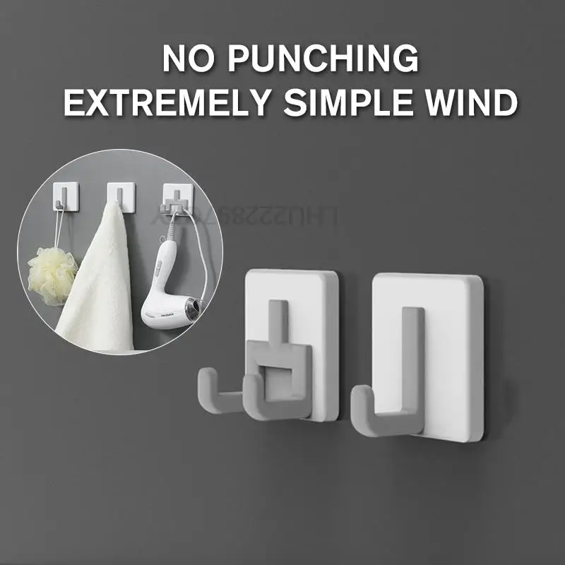 Hook strong viscose adhesive hook hole free bathroom traceless hook load-bearing Rustproof Hook Hanger for Kitchen Hardware
Hook strong viscose adhesive hook hole free bathroom traceless hook load-bearing Rustproof Hook Hanger for Kitchen Hardware