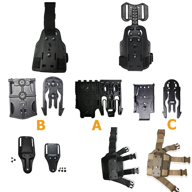 Gun Accessories Tactical Leg/Belt Holster Drop Adapter Safa QLS/SOG Clip Mount Drop Leg Platform Accessories
Gun Accessories Tactical Leg/Belt Holster Drop Adapter Safa QLS/SOG Clip Mount Drop Leg Platform Accessories