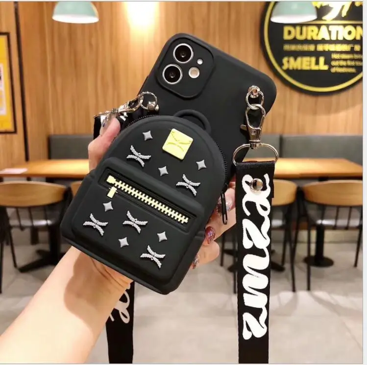 Чехол-кошелек для Apple iPhone 12 mini 11 Pro Max XR XS X 6 6S 7 8 Plus SE 2020 мягкие сумочки чехол со