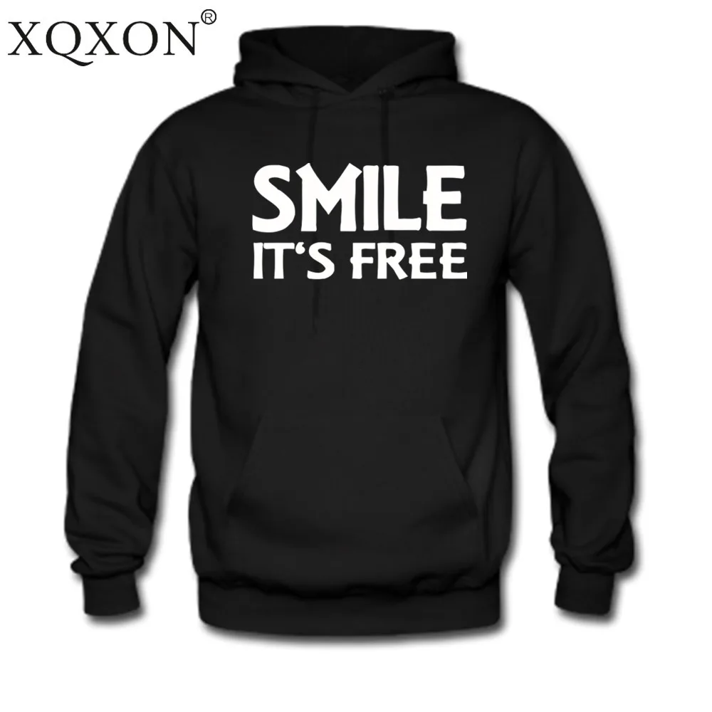 New new Hooded sweatshirt men ThinPullovers Smile It's free Hoodies Sweatshirt top H67
New new Hooded sweatshirt men ThinPullovers Smile It's free Hoodies Sweatshirt top H67