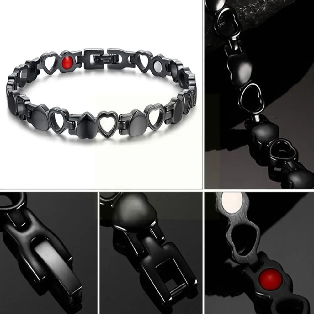 Fashion Magnets Bracelet Heart Shape Couples Wristbands For Men Women Therapeutic Energy Healing Bracelet Jewelry Gifts F6a1
Fashion Magnets Bracelet Heart Shape Couples Wristbands For Men Women Therapeutic Energy Healing Bracelet Jewelry Gifts F6a1