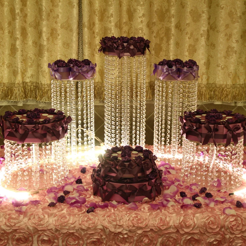 DZ5Pcs Birthday Decoration Wedding Cake Stand Banquet Party Cake Display Master Crystal Table Centerpiece Cake Cupcake Display
DZ5Pcs Birthday Decoration Wedding Cake Stand Banquet Party Cake Display Master Crystal Table Centerpiece Cake Cupcake Display