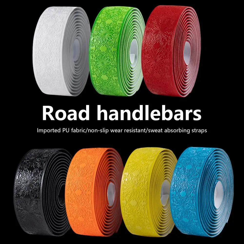 1 Pair Bike Grip Tape Sweat-absorbent Wear-resistant Polyurethane Adhesive Floral Textured Shock Absorbing Bar Tape
1 Pair Bike Grip Tape Sweat-absorbent Wear-resistant Polyurethane Adhesive Floral Textured Shock Absorbing Bar Tape