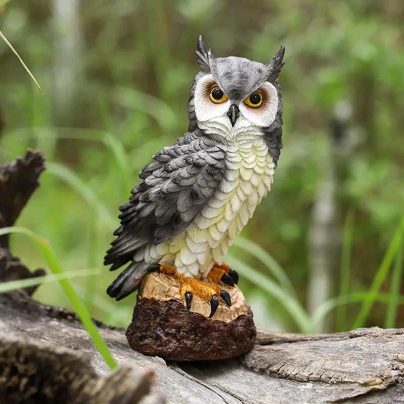 Garden creative ornaments owl garden resin crafts bird model number wood decorations garden decor
Garden creative ornaments owl garden resin crafts bird model number wood decorations garden decor