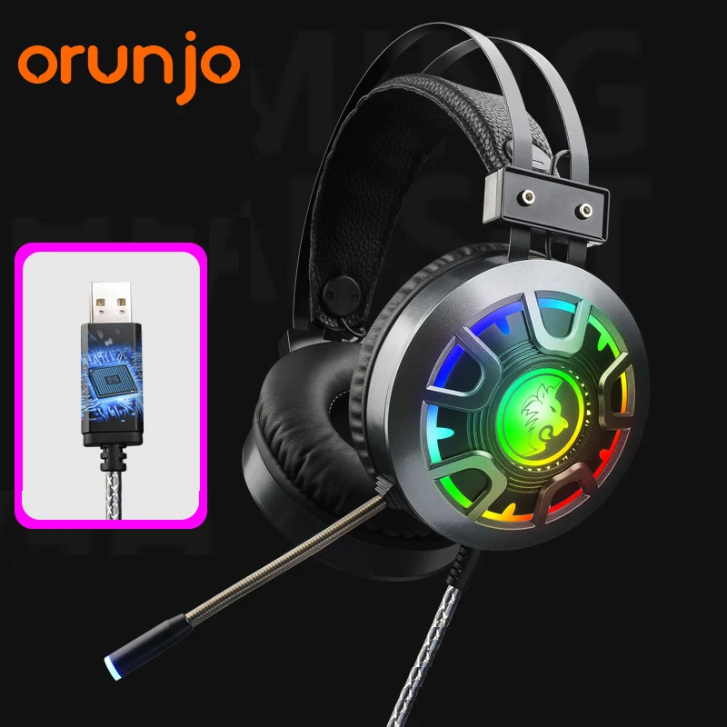 M5 Game Headsets 3.5Mm Wired Headphones Noise Cancel Earphone with Mic Colorful LED Light Volume Control for Desktop
M5 Game Headsets 3.5Mm Wired Headphones Noise Cancel Earphone with Mic Colorful LED Light Volume Control for Desktop