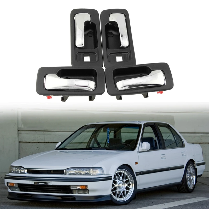 Inside Door Handle Front Rear Left Right Set for Honda Accord CB7 1990-1994 Car Styling
Inside Door Handle Front Rear Left Right Set for Honda Accord CB7 1990-1994 Car Styling