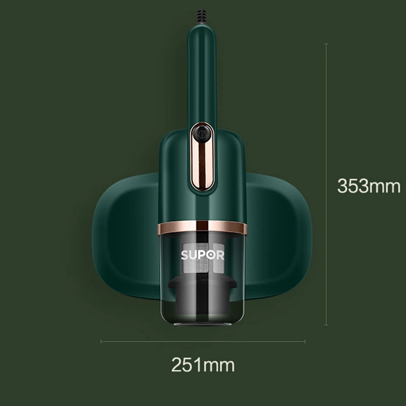 JRM0483 Supor Household Mites Removal Instrument UV Sterilization Machine Bed Mites Portable Small New Vacuum Cleaner VCM16A
JRM0483 Supor Household Mites Removal Instrument UV Sterilization Machine Bed Mites Portable Small New Vacuum Cleaner VCM16A