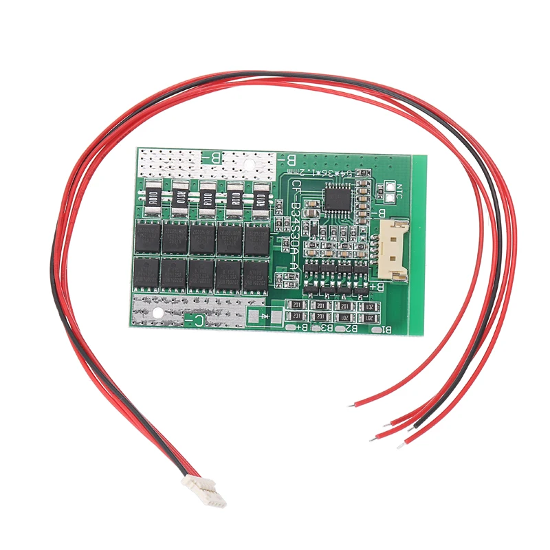 For LiFePo4 LiFe 1pc 4S 30A 12V BMS PCB Protection Balance Board 18650 Battery Cell BMS Packs
For LiFePo4 LiFe 1pc 4S 30A 12V BMS PCB Protection Balance Board 18650 Battery Cell BMS Packs