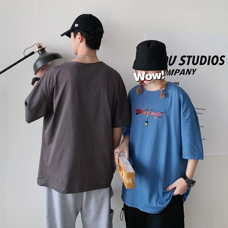 New printing short-sleeved t-shirt male tide cotton hip-hop personality graffiti men and women couples summer five-point sleeves
New printing short-sleeved t-shirt male tide cotton hip-hop personality graffiti men and women couples summer five-point sleeves