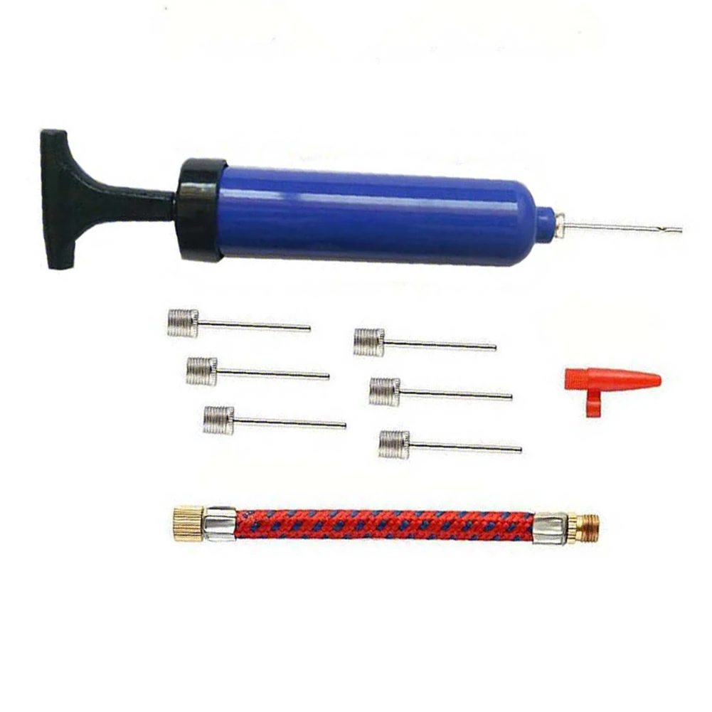 8" Mini Hand Air Pump Set For Sports Balls & Inflable Toy Basketball Football Swimming Inflation Portable Ball Needle
8" Mini Hand Air Pump Set For Sports Balls & Inflable Toy Basketball Football Swimming Inflation Portable Ball Needle