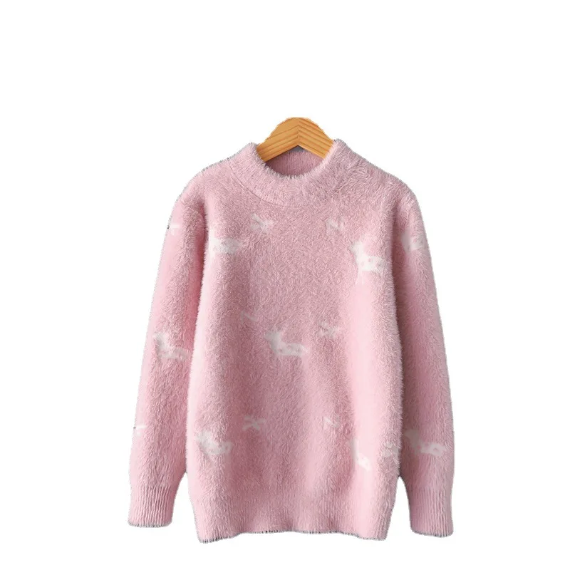 2021 Ins Winter New Girls Fashion Knit Sweaters Fleece Pullovers Children Clothing Jumpers
2021 Ins Winter New Girls Fashion Knit Sweaters Fleece Pullovers Children Clothing Jumpers