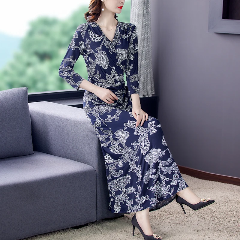 Autumn Winter Floral Diamonds Maxi Dress Women Long Sleeve Korean Vintage Casual Vestidos 2022 Elegant Bodycon Office Midi Dress
Autumn Winter Floral Diamonds Maxi Dress Women Long Sleeve Korean Vintage Casual Vestidos 2022 Elegant Bodycon Office Midi Dress