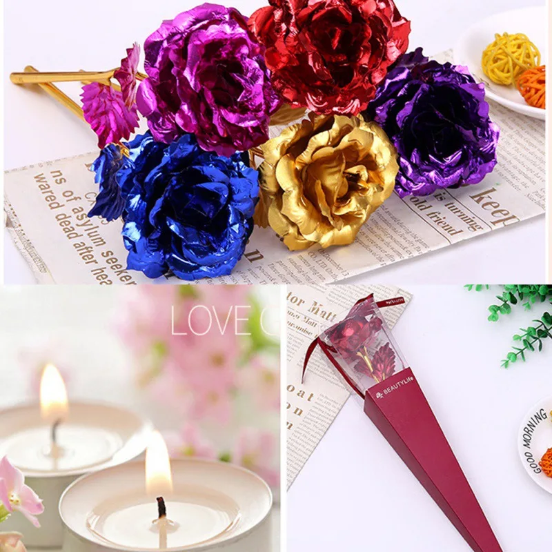 Valentine's Day Creative Gift 24K Foil Plated Rose Gold Rose Lasts Forever Love Wedding Decor Lover Lighting Rose Dropshipping
Valentine's Day Creative Gift 24K Foil Plated Rose Gold Rose Lasts Forever Love Wedding Decor Lover Lighting Rose Dropshipping