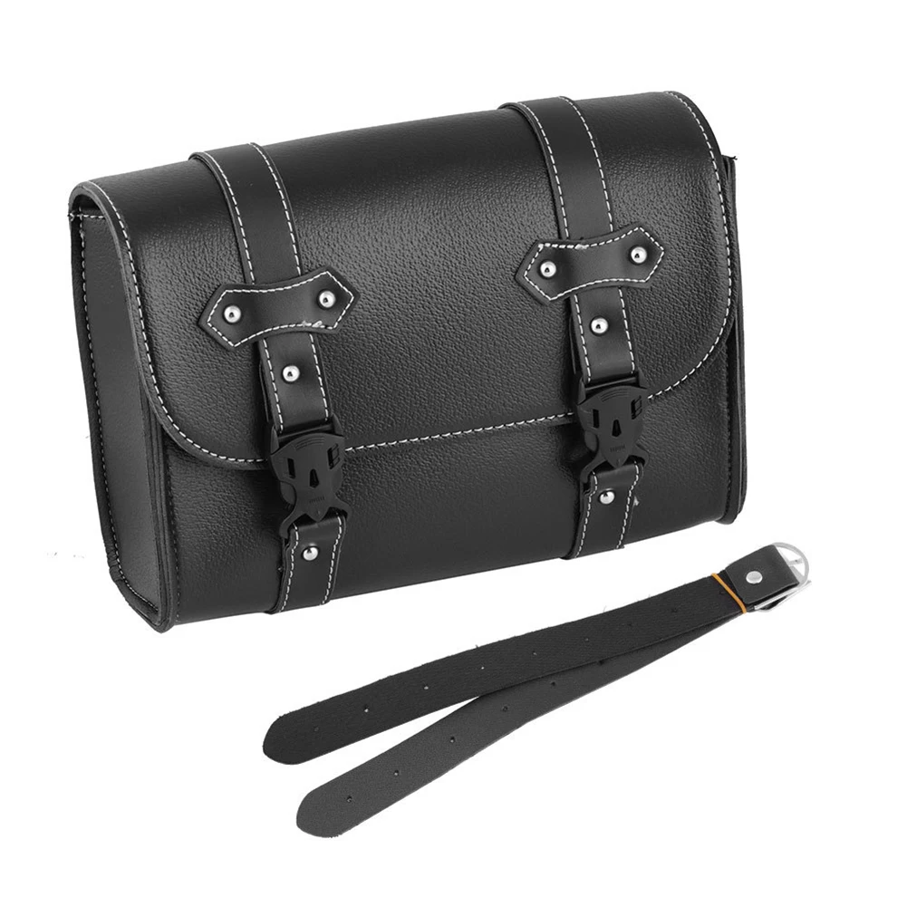 Universal Motorcycle PU Leather Saddlebags Pannier Bag Tool Luggage Storage Bags with Bottle Holder
Universal Motorcycle PU Leather Saddlebags Pannier Bag Tool Luggage Storage Bags with Bottle Holder