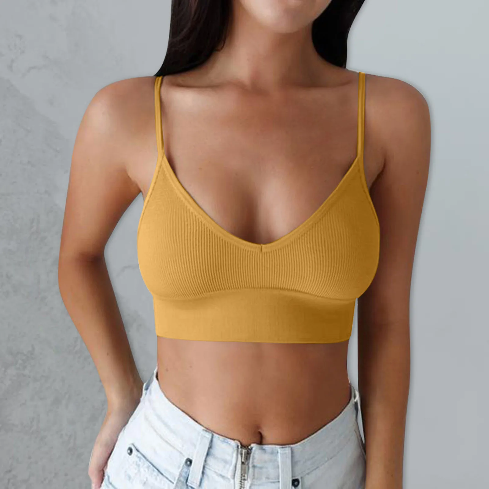 Women Sexy Camis Front Cotton Comfortable Thin Shoulder Strap Rimless Invisible Bralette Push Up Breathable Bras Tanks Vest
Women Sexy Camis Front Cotton Comfortable Thin Shoulder Strap Rimless Invisible Bralette Push Up Breathable Bras Tanks Vest