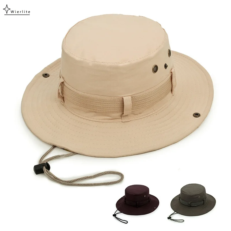 beach hat Sun hat fisherman hat solid color leisure double-layer travel hat outdoor mountaineering hat hat wholesale
beach hat Sun hat fisherman hat solid color leisure double-layer travel hat outdoor mountaineering hat hat wholesale