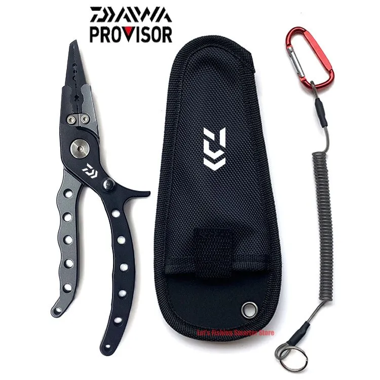 Daiwa Pliers Multifunctional Locking Titanium Alloy Fishing Pliers Fish Controller Freshwater Sea Fishing Pliers Stainless Steel
Daiwa Pliers Multifunctional Locking Titanium Alloy Fishing Pliers Fish Controller Freshwater Sea Fishing Pliers Stainless Steel