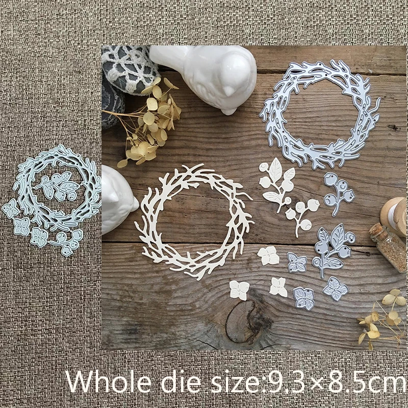 New Design Craft Metal stencil mold Cutting Die Grass ring decoration scrapbook die cuts Album Paper Card Craft Embossing
New Design Craft Metal stencil mold Cutting Die Grass ring decoration scrapbook die cuts Album Paper Card Craft Embossing