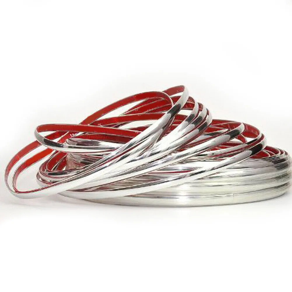 10M Exterior Car Protector Bumper Guard Sticker Chrome Styling Window Door Decoration Moulding Trim Strip 6mm
10M Exterior Car Protector Bumper Guard Sticker Chrome Styling Window Door Decoration Moulding Trim Strip 6mm