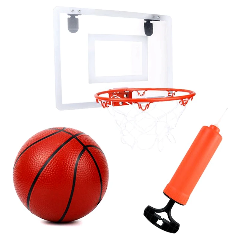 Children Hanging Basketball Hoop Classic Texture Practical Durable Mini Door Wall Basket Ball Board Toy with Pump
Children Hanging Basketball Hoop Classic Texture Practical Durable Mini Door Wall Basket Ball Board Toy with Pump