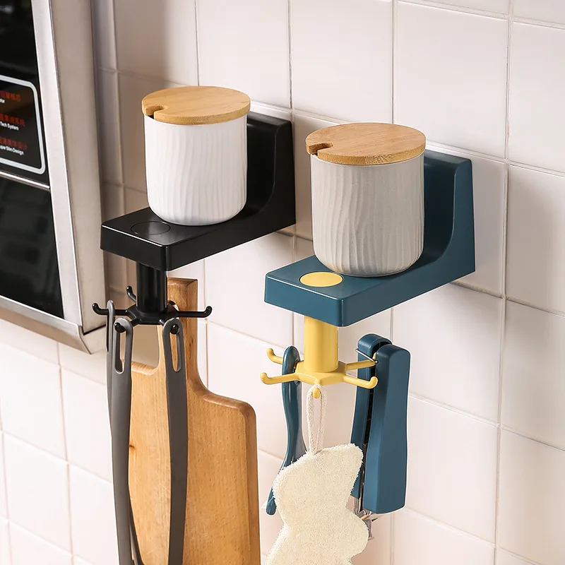 NEW 360 Degrees Rotated Kitchen Hooks Self Adhesive 6 Hooks Home Wall Door Hook Handbag Clothes Ties Bag Hanger Hanging Rack 1pc 
NEW 360 Degrees Rotated Kitchen Hooks Self Adhesive 6 Hooks Home Wall Door Hook Handbag Clothes Ties Bag Hanger Hanging Rack 1pc