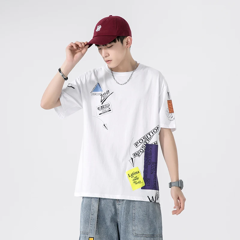 Men t-shirt O Collar plus size t shirt male brand teeshirt men summer cotton Short sleeve Print t-shirt Brand Top Tees T-shirt
Men t-shirt O Collar plus size t shirt male brand teeshirt men summer cotton Short sleeve Print t-shirt Brand Top Tees T-shirt