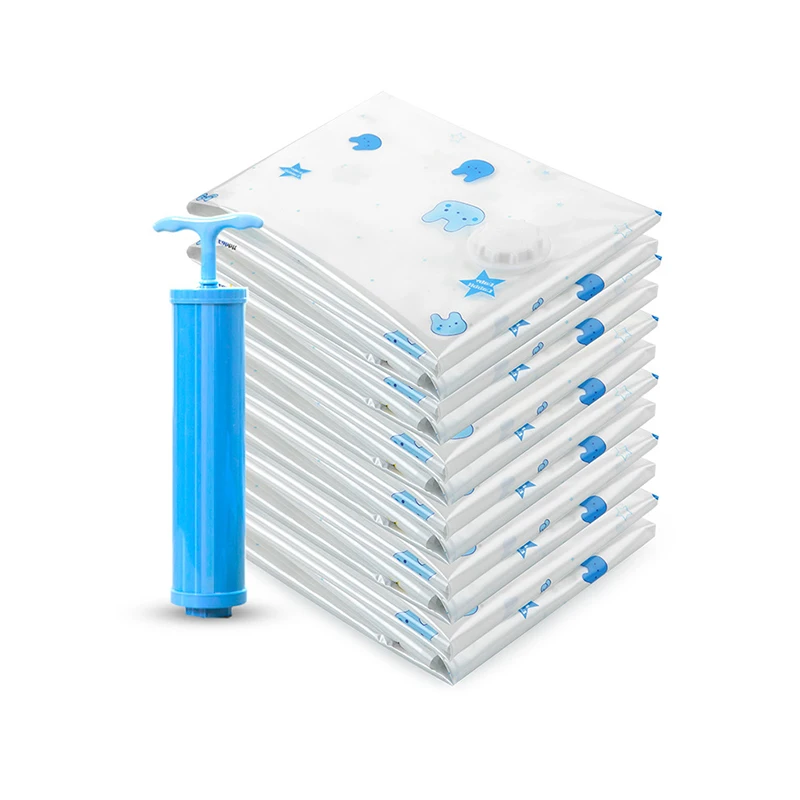 Compression Vacuum Bag Space Saving Seal Bags Border Foldable Compressed Home Clothes Plastic Storage Bag
Compression Vacuum Bag Space Saving Seal Bags Border Foldable Compressed Home Clothes Plastic Storage Bag