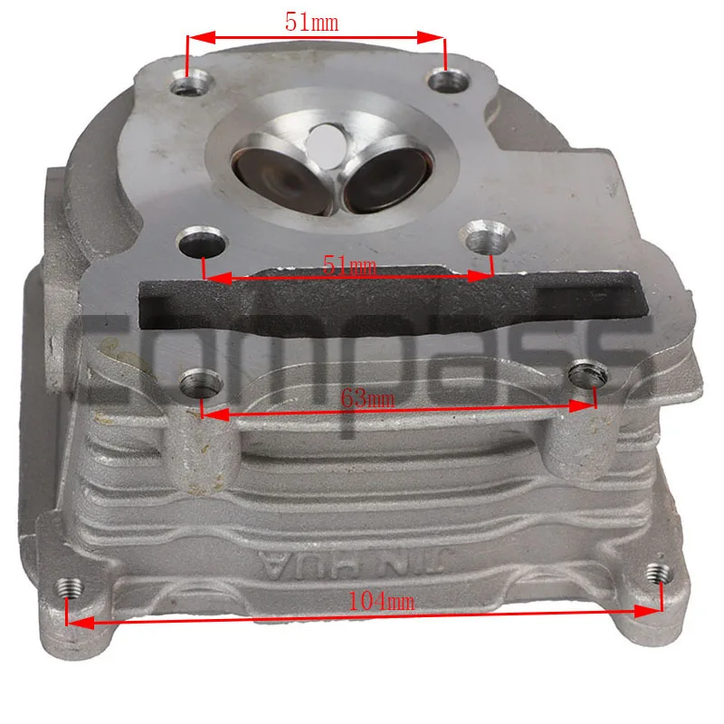 ERG cylinder head assembly for GY6 50 60 80 100 CC Chinese scooter ATV moped 4-stroke 139QMB 137QMA engine
ERG cylinder head assembly for GY6 50 60 80 100 CC Chinese scooter ATV moped 4-stroke 139QMB 137QMA engine