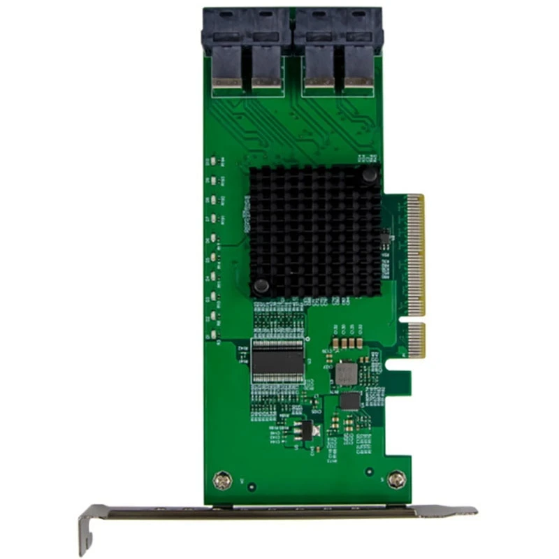 PCI-E 3.0 X8 PEX8724 U.2 SFF8643 Adapter NVMe SSD Hard Disk Solid State Adapter Card for PC
PCI-E 3.0 X8 PEX8724 U.2 SFF8643 Adapter NVMe SSD Hard Disk Solid State Adapter Card for PC