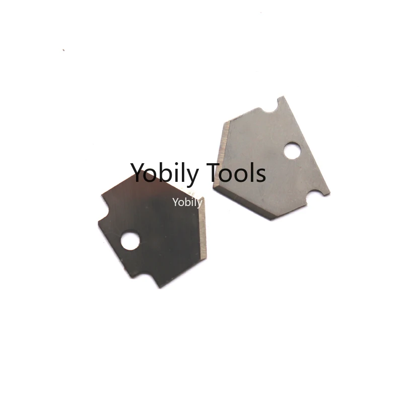 Ultra-thin small triangle blade 18*19*0.5 tube cutting knife plastic tube cutter positioning triangle knife film cutting
Ultra-thin small triangle blade 18*19*0.5 tube cutting knife plastic tube cutter positioning triangle knife film cutting