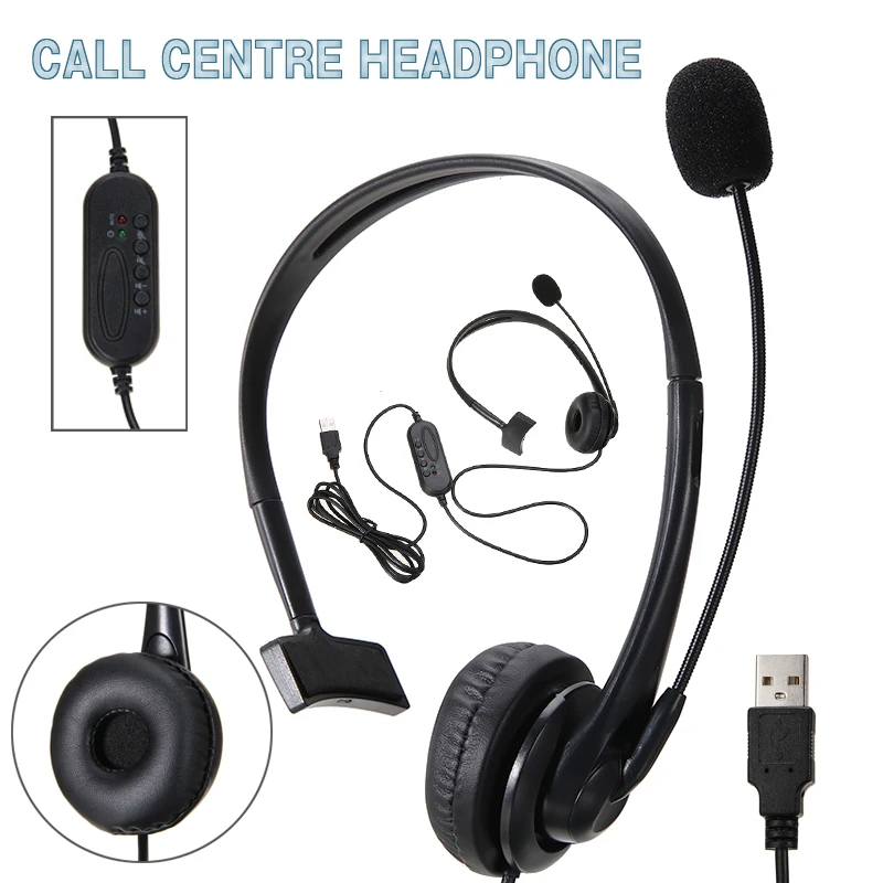 Wired Earphones USB Headset Microphone Noise Cancelling Computer Headphone With Microphone For PC Call Center Accessories
Wired Earphones USB Headset Microphone Noise Cancelling Computer Headphone With Microphone For PC Call Center Accessories
