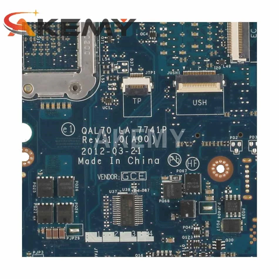 Laptop motherboard For DELL Latitude E6330 I5-3340M Mainboard CN-0C28RH 0C28RH LA-7741P SR0XB DDR3
Laptop motherboard For DELL Latitude E6330 I5-3340M Mainboard CN-0C28RH 0C28RH LA-7741P SR0XB DDR3