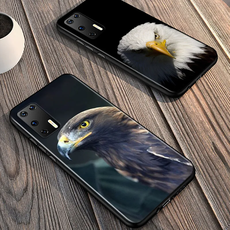 Bald Bird Eagle For Huawei P40 P30 P20 Pro P10 P9 P8 Lite E Plus 5G 2019 Phone Case Bright Black Silicone Cover
Bald Bird Eagle For Huawei P40 P30 P20 Pro P10 P9 P8 Lite E Plus 5G 2019 Phone Case Bright Black Silicone Cover