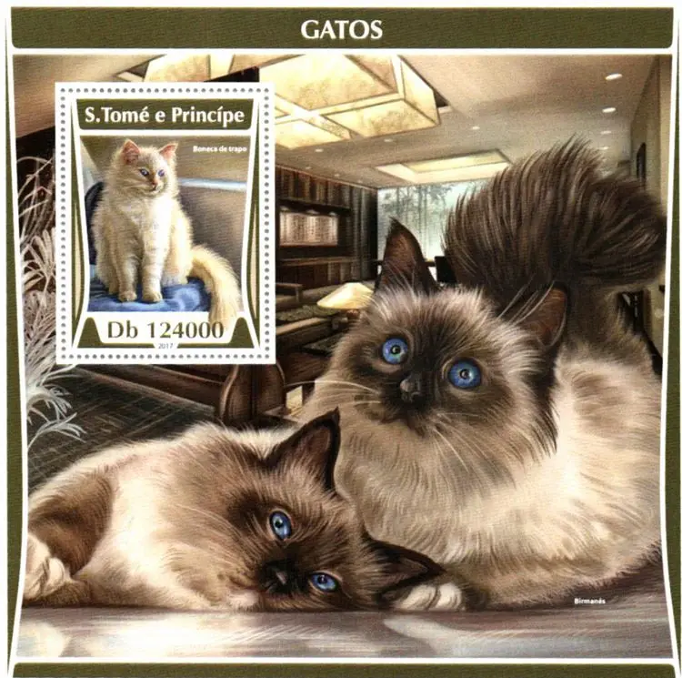 Sao Tome Stamp,2017,Cat Stamp,Maine Cat,Animal Stamp,Stamp Collection,High Quaility,Good Condition Collection
Sao Tome Stamp,2017,Cat Stamp,Maine Cat,Animal Stamp,Stamp Collection,High Quaility,Good Condition Collection