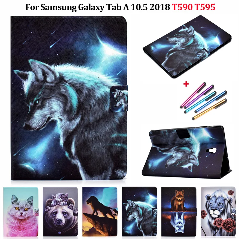 Модный чехол для планшета Samsung Galaxy Tab A A2 10,5 2018 с изображением волка лисы, чехол из искусственной кожи для Galaxy Tab A 10 5 T590 T595, чехол
Модный чехол для планшета Samsung Galaxy Tab A A2 10,5 2018 с изображением волка лисы, чехол из искусственной кожи для Galaxy Tab A 10 5 T590 T595, чехол