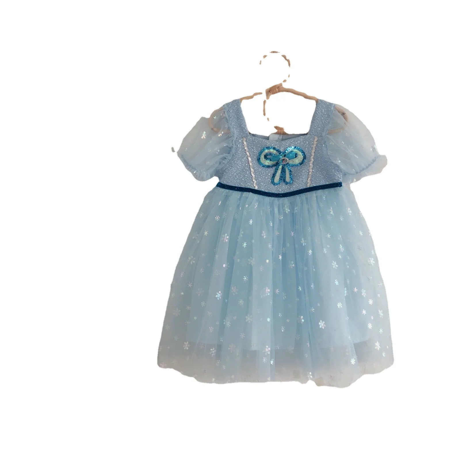 2021 Girls Square Neck Short Sleeve Mesh Stitching Embroidered Princess Dress Kids Fashion Dress Wholesale Clothing
2021 Girls Square Neck Short Sleeve Mesh Stitching Embroidered Princess Dress Kids Fashion Dress Wholesale Clothing