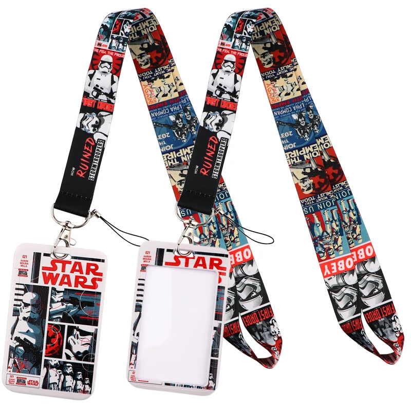 LB2508 Disney Star Wars Lanyard Keychain Lanyards for Key Badges ID Cell Phone Rope Neck Straps Accessories Gifts Phone Lanyard
LB2508 Disney Star Wars Lanyard Keychain Lanyards for Key Badges ID Cell Phone Rope Neck Straps Accessories Gifts Phone Lanyard