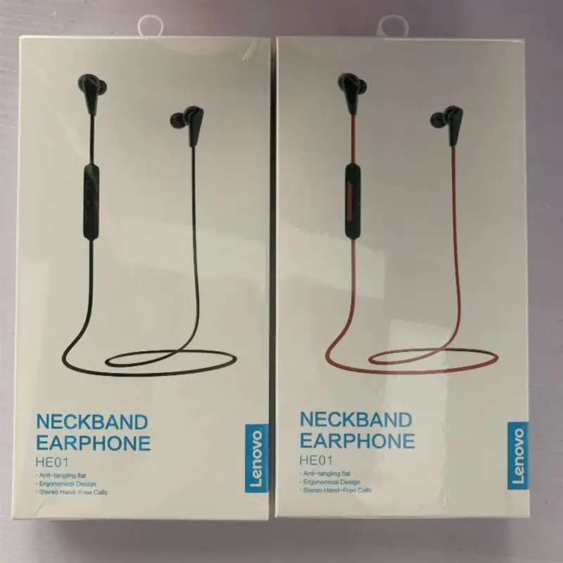 2020 Original Lenovo HE01 Bluetooth 5.0 Neckband Wireless Earphones Stereo Sports Magnetic Bluetooth Headset Sports Running
2020 Original Lenovo HE01 Bluetooth 5.0 Neckband Wireless Earphones Stereo Sports Magnetic Bluetooth Headset Sports Running