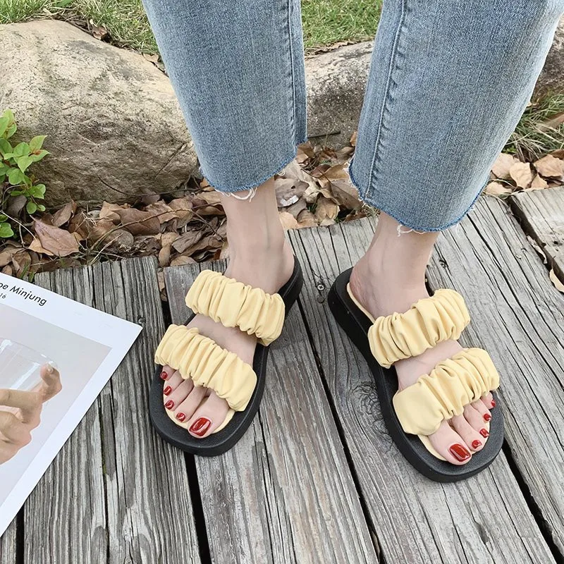 Female Shoes Slippers Soft Summer Clogs Woman Platform Slides Fashion 2021 Comfort Beach Flat Luxury Basic Concise PU Rubber
Female Shoes Slippers Soft Summer Clogs Woman Platform Slides Fashion 2021 Comfort Beach Flat Luxury Basic Concise PU Rubber